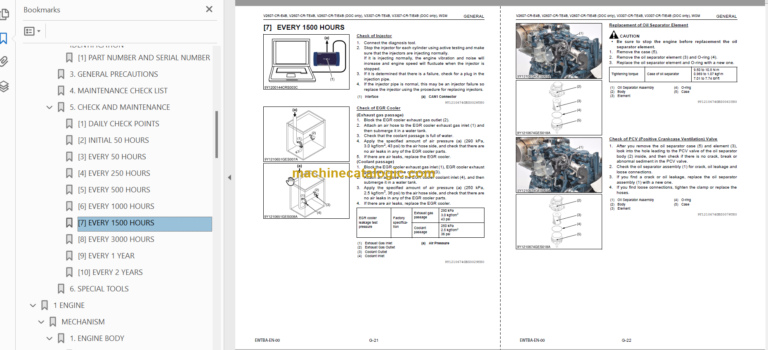 Hitachi Shinrai Power BX100 Technicial and Workshop Manual