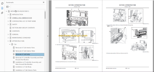 Hitachi ZX130-7H Technical and Workshop Manual