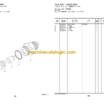 Hitachi ZW180-5B ZW180PL-5B Wheel Loader Equipments Components Parts Catalog