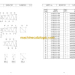 Hitachi Sumitomo SCX1500A-3 Bracing List