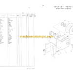 Hitachi KH500-3 Hydraulic Crawler Crane Parts Catalog