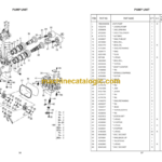 Hitachi ZX220-ISUZU Parts Catalog