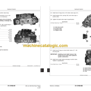 John Deere 325 and 328 Skid Steer Repair Technical Manual