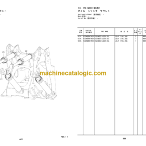 Hitachi ZW370-5B Wheel Loader (PNH-1-1) Parts Catalog