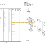 Hitachi ZV55R 65R 75R 85R Vibratory Rammer Parts Catalog