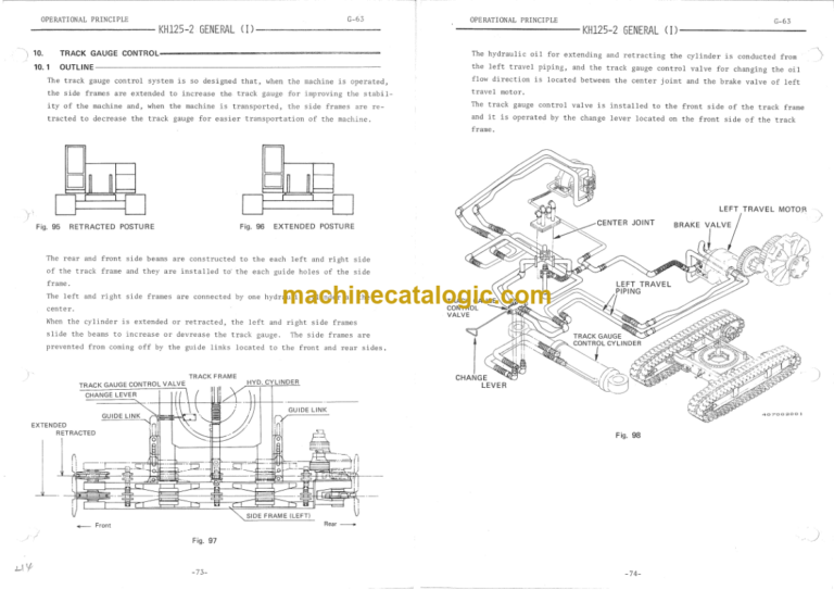 Hitachi KH125-2 Service manual