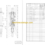 Hitachi KH70 KH100 KH150-2 PD7 Equipment Components Parts Catalog
