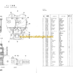 Hitachi KH1000 Hydraulic Crawler Crane Parts Catalog