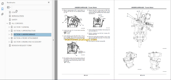 Hitachi ZX130W Technical and Workshop Manual