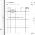 Hitachi ZW220-6 Wheel Loader Engine Parts Catalog (PNEK50-EG1-2)