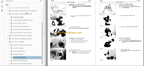 Hitachi EX270 Service Manual