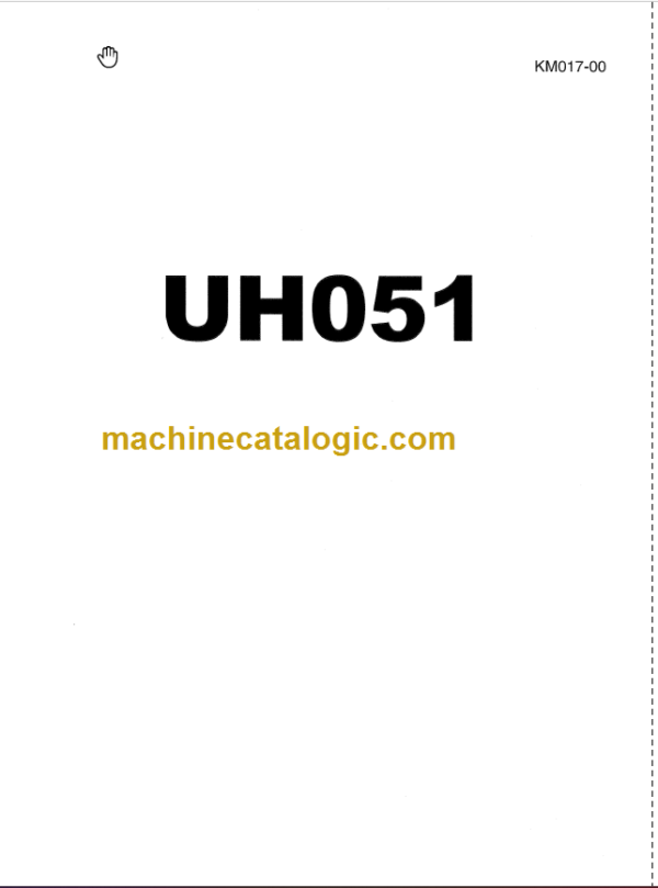 Hitachi UH051 Service Manual