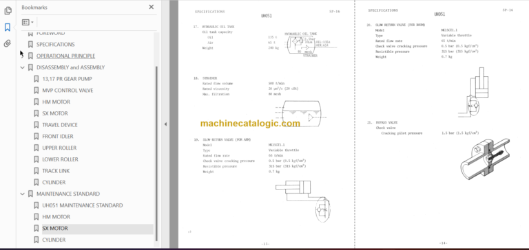 Hitachi UH051 Service Manual