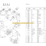 aHitachi KH125D Crawler Crane Parts Catalog Serial No.0802-