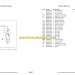 Hitachi ZX470-3 ZX670-3 ZX870-3 Parts Catalog