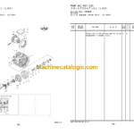 Hitachi ZW330-5B Wheel Loader Equipment Components Parts Catalog