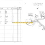 Hitachi KH125D Crawler Crane Parts Catalog Serial No.0802-