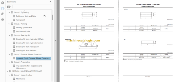 Hitachi V3800 Series Engine Technicial and Workshop Manual