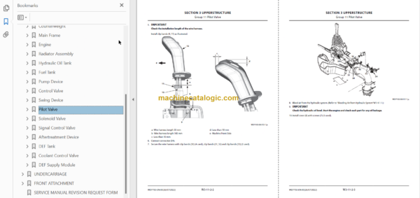 Hitachi ZX250-7 ZX260LC-7 Technical and Workshop Manual