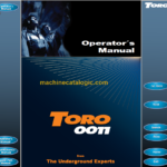 Sandvik TORO 0011 Operator's Manual Serial No. T5011054