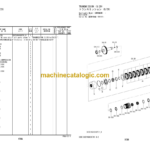 Hitachi ZW180-5A Wheel Loader Equipment Components Parts Catalog