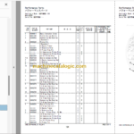 Hitachi ZW180-5B 180PL-5B 220-5B Wheel Loader Engine Parts Catalog