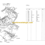 Hitachi KH125-3 Hydraulic Crawler Crane Parts Catalog Serial No.0601-0727