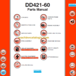 Sandvik DD421-60 Parts Manual Serial No. 112D20859-1