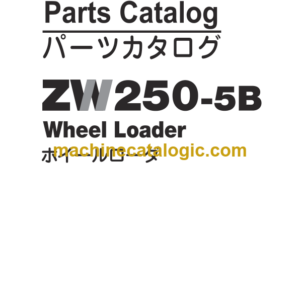 Hitachi ZW250-5B Wheel Loader Parts Catalog