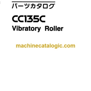 Hitachi CC135C Vibratory Roller Parts Catalog