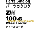 Hitachi ZW100-G Wheel Loader Parts Catalog