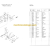 Hitachi KH125-3 Hydraulic Crawler Crane Parts Catalog Serial No.0801-