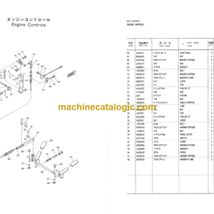 Hitachi KH125-3 Hydraulic Crawler Crane Parts Catalog Serial No.0801-