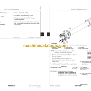 John Deere 640H and 648H Skidder Repair Technical Manual TM10313 13JUN08