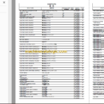 Hitachi ZW180-5B 180PL-5B Wheel Loader Parts Catalog