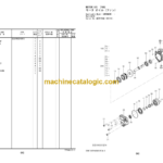 Hitachi ZC120S-6 Single Drum Vibratory Roller Equipment Componets Parts Catalog