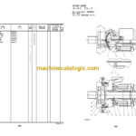 Hitachi EG65R-3 Rubber Crawler Carrier Equipment Components Parts Catalog