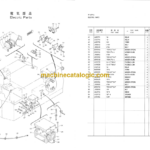 Hitachi KH125-3 Hydraulic Crawler Crane Parts Catalog Serial No.0801-