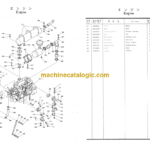 Hitachi KH75 Parts Catalog Serial No.0102-