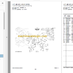 Hitachi ZW180-5B 180PL-5B Wheel Loader Parts Catalog