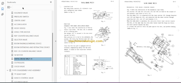 Hitachi FH70 Truck Crane Service manual