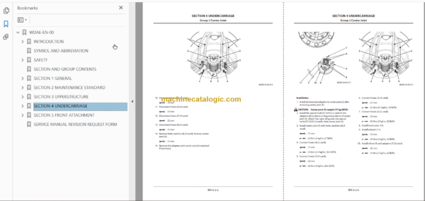 Hitachi ZX135US-5B Technical and Workshop Manual