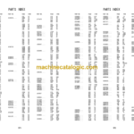 Hitachi ZW250-5B Wheel Loader Parts Catalog