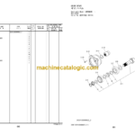 Hitachi ZC120S-6 Single Drum Vibratory Roller Equipment Componets Parts Catalog