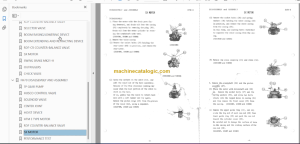 Hitachi FH70 Truck Crane Service manual