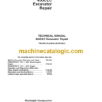 John Deere 450CLC Excavator Repair Technical Manual