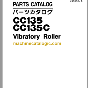 Hitachi CC135 CC135C Vibratory Roller Parts Catalog