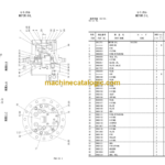 Hitachi CS125-3 Equipment Components Parts Catalog