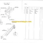 Hitachi KH180-3 Crawler Crane With HD Winches Parts Catalog