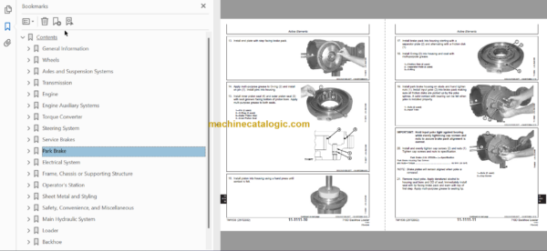 John Deere 710D Backhoe Loader Repair Technical Manual
